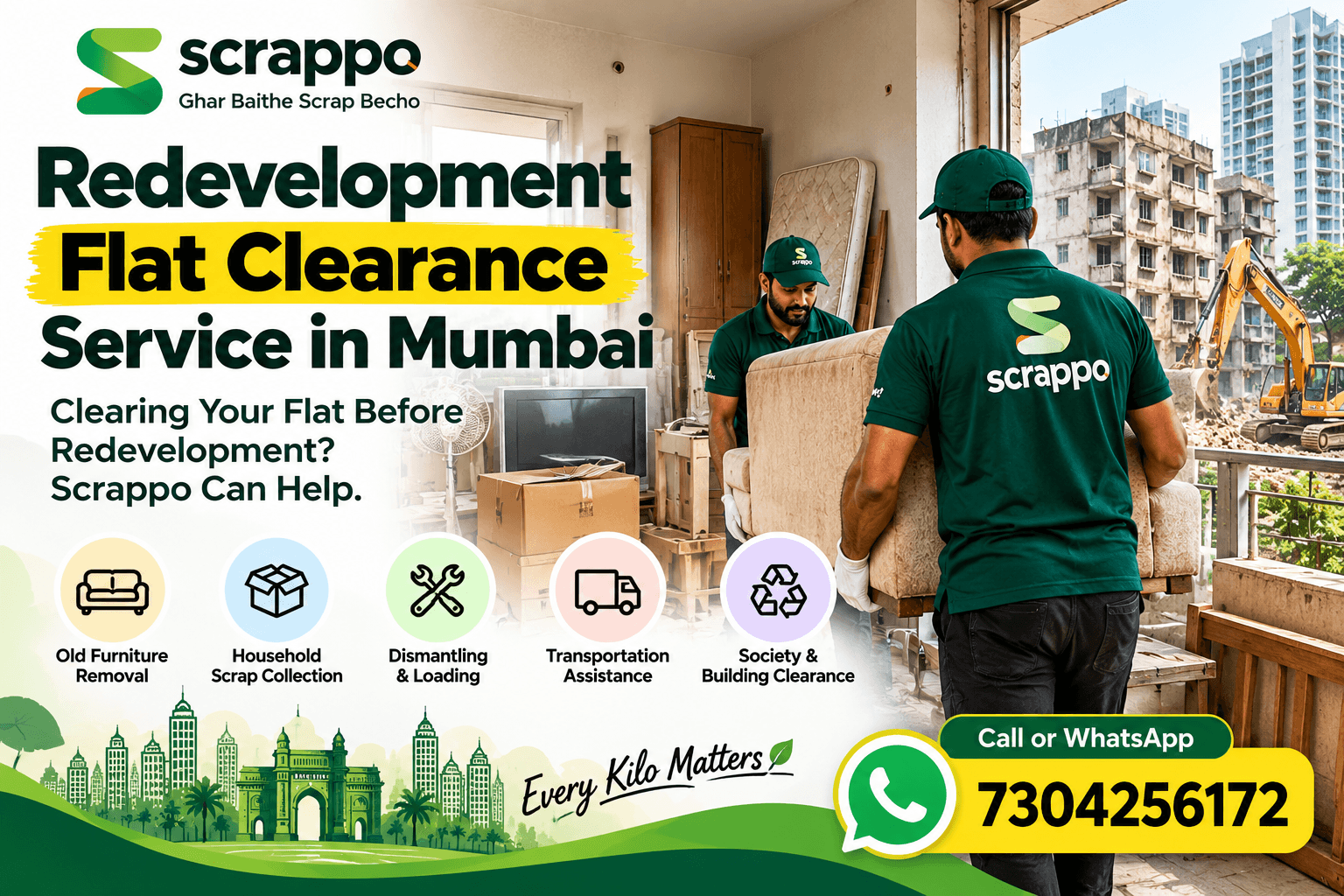 Redevelopment Flat Clearance Service in Mumbai